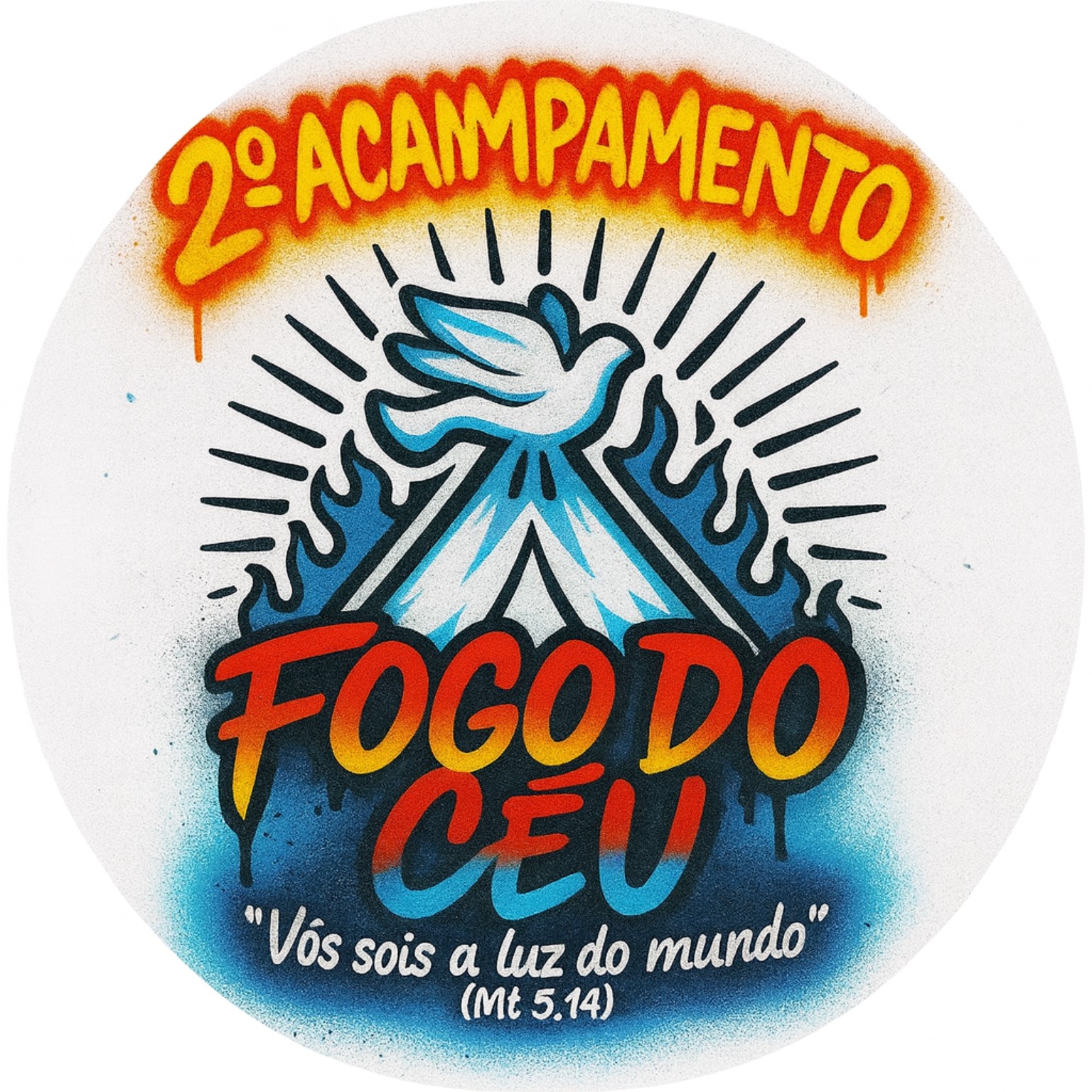 Logo do Acampamento Fogo do Céu